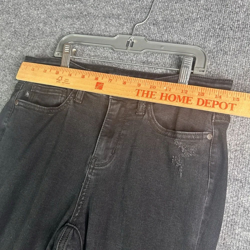 Judy Blue Skinny Fit Jeans Womens‎ Size 5/27 Black Raw Hem